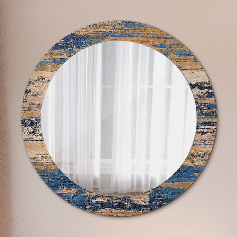 Huldar Glass Flat Wall Mirror