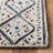 Hand Tufted Wool/Cotton Southwestern Rug in Beige/Gray-754316005