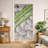 Bamboo Beaded Door Curtain 90 Strings 79 H x 36 W Pebbles