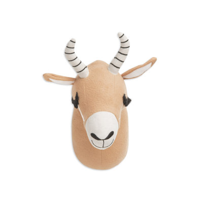 Antelope Plush Head Wall Décor