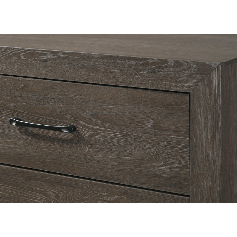 Ensemble de chambre à coucher avec lit plateforme Jahdel, Double