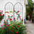 2 Pack Metal Garden Trellis