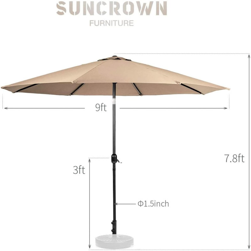 Marianah Bar Set, Light Brown