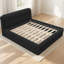 Lit plateforme confortable en mousse avec structure en panneau de fibres à densité moyenne, sans sommier, durable-231990676-231990679
