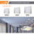 9 in. Square Color Selectable Integrated LED Flush Mount Downlight-70783558
