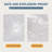 Rectangle 64'' x 21'' LED Frameless Full Body Mirror with 3 Color Modes & Wall Mount Design