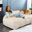 Canapés modulaires ergonomiques de qualité supérieure, tissu en velours côtelé respirant, design moderne pour le salon