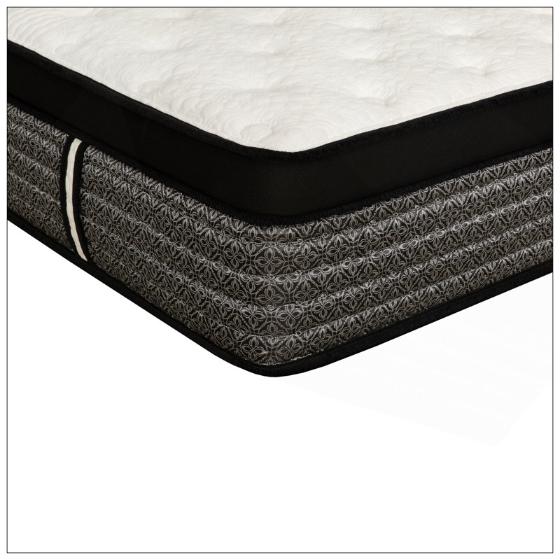 Plush Hybrid Mattress, Euro Top Gel-Memory Foam & Pocket Spring Mattress, Cooling Technology, Low Motion Tranfer, 14", Queen