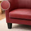 Fauteuil d'appoint en similicuir