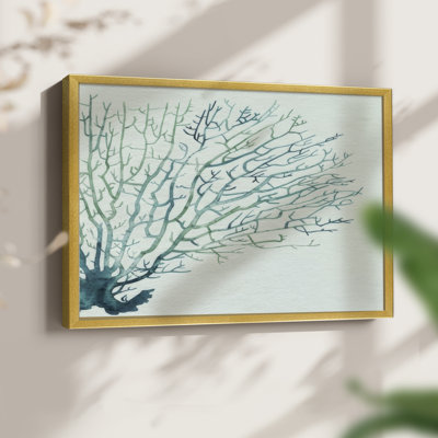 Seaglass Shadow I -Framed Print - Restickable
