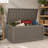 330 Gallon Large Durable Outdoor Storage and Weather Resistant Resin Deck Box-128773630