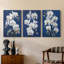 Floral Study Series LVI - Ensemble de toiles tendues avec châssis Premium - Prêt à être accroché-494425403