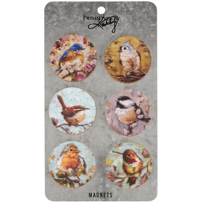  Tiny Bird Magnet Set