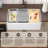 33"L x 20"W Fireclay Farmhouse Kitchen Sink Rectangular Apron-Front Deep Workstation Sink with Cutting Board and Dish Drying Rack