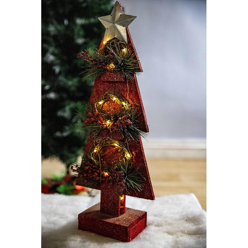 No Holiday Shaped Ornament, Red, 31 cm x 17.5cm x 6cm