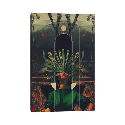 She Saw The Equator - Giclée sur toile tendue avec châssis