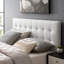 Lily Upholstered Vinyl Headboard-114645166-114645161