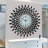 Zakeem Metal Wall Clock