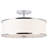 Decarlos Fabric Semi Flush Mount