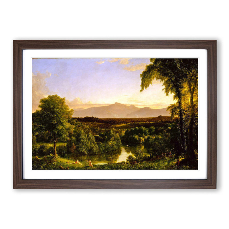 Thomas Cole - Single Picture Frame Painting, Walnut