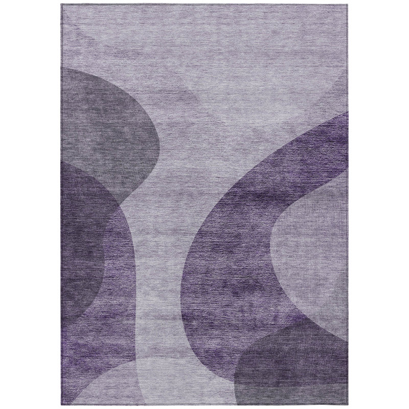 Fargo Washable Abstract Indoor / Outdoor Rug, Rectangle 10' x 14'
