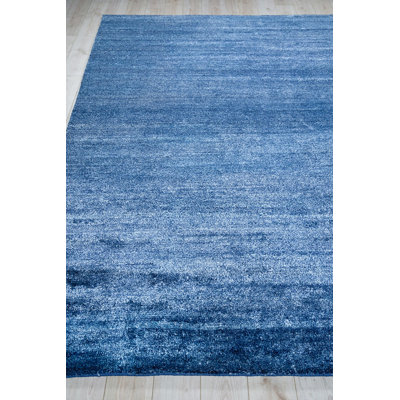 Plush Area Rug in Navy