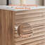 Meuble-lavabo simple autoportant Jadaya Sharee 36 po avec comptoir, robinet et bonde, portes à fermeture douce, certifié EPA-94669758