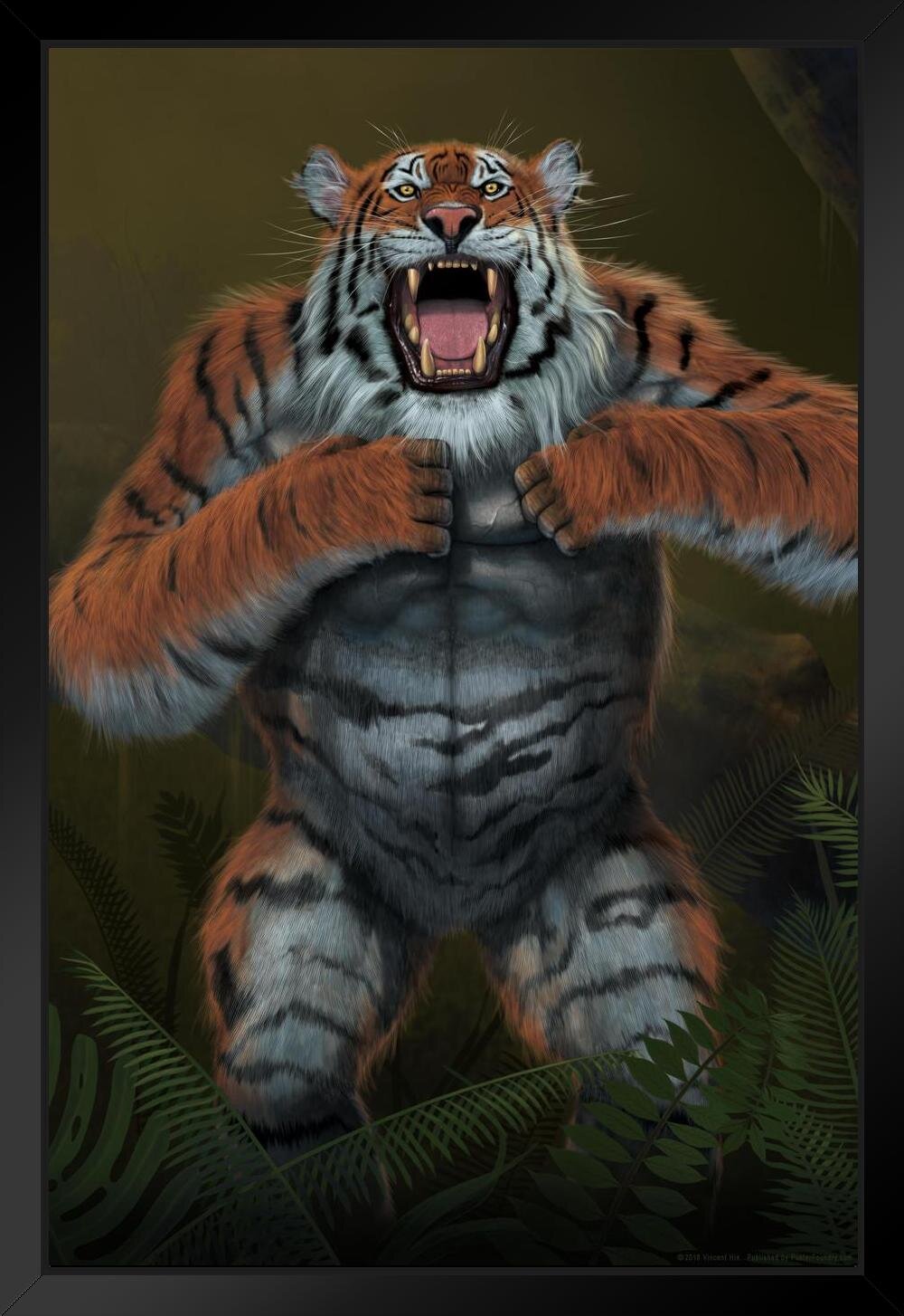 Tigers of the World Poster Print 