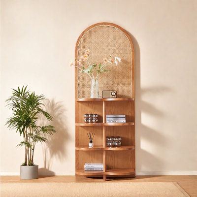 Japanese Style Partition Small Bookcase