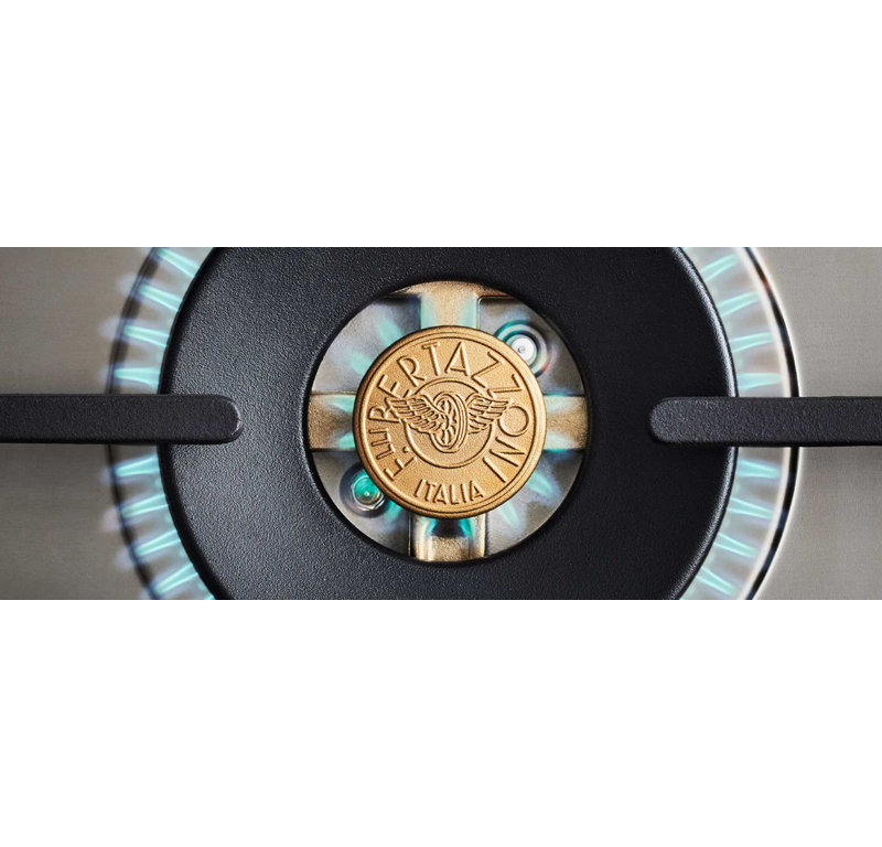 Professional Series Range 30" - 4 Brass Burners - Self-Clean Oven, Red Gloss