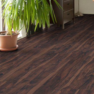 Ackland Brushwood 7 in. x 48 in. 2.5mm 20mil Glue Down Luxury Vinyl Plank Flooring