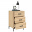 Majida 40cm W Manufactured Wood Bedside Table-2075919378