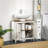 Kleankin 23.5'' Single Bathroom Vanity with Particle Board Top