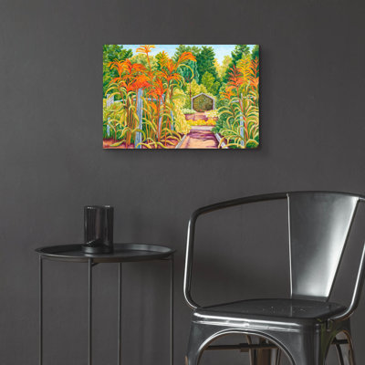 Winston Porter 'Ny September Grains' by Andrea Strongwater Acrylic Glass Wall Art, 24" x 16"