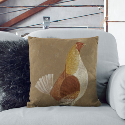 Fighting Cock Vol.2 Square Throw Cushion