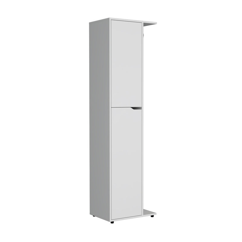 Austin Storage Broom Closet White
