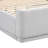 Elegant Platform Bed 1pc Wingback Headboard-1138849618