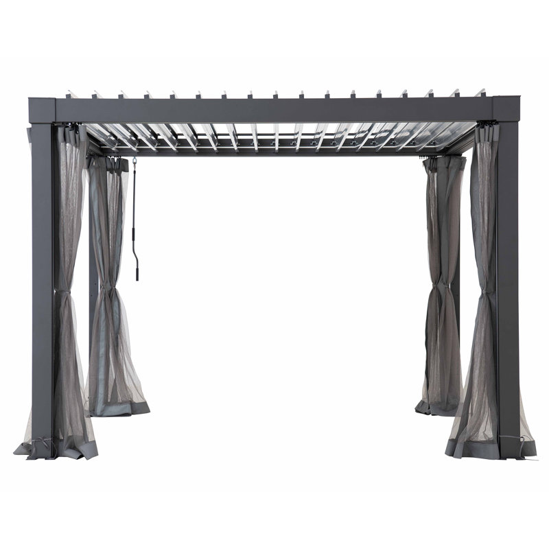 Net for cedar wood Gazebo 395cm x 395cm, 290cm H x 210cm W x 3cm D
