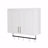 Bathroom Wall Cabinet With Adjustable Shelves, Towel Bar, 5 Hooks, Over The Toilet Storage Cabinet