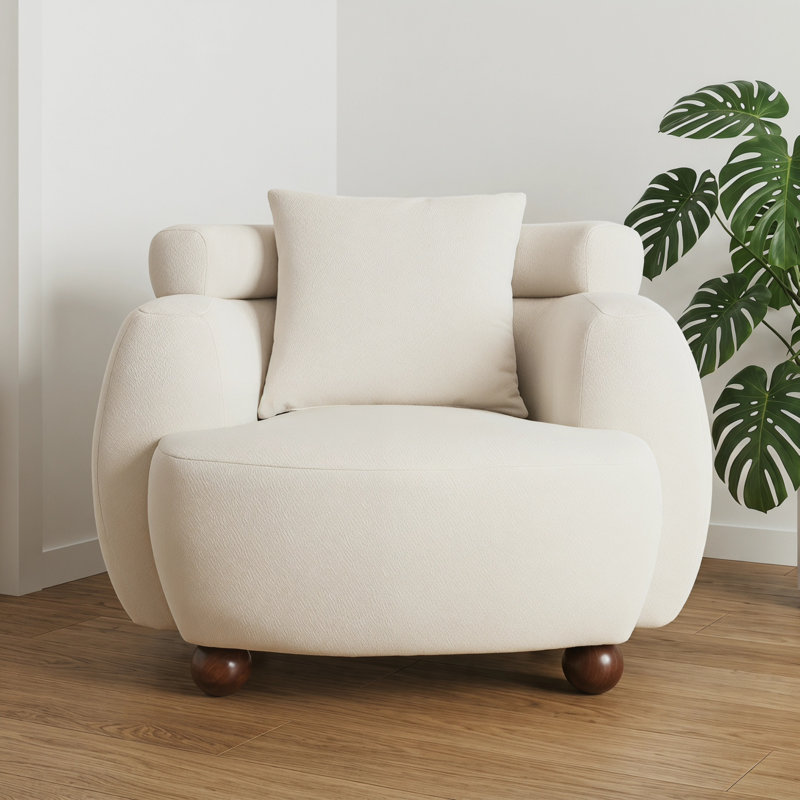 Fauteuil baquet, Blanc