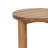 Coralia Acacia Wood Round Outdoor Side Table - Weather Resistant Patio End Table with Cross-Stretcher Base-949755792