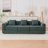 Boneless 98.8" Modular Folding Sleeper Sofa Upholstered Floor Sofa Bed With Side Pockets And 3 Pillows - No Assembly Required-2077855923