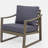 Minimalist style, simple armchair