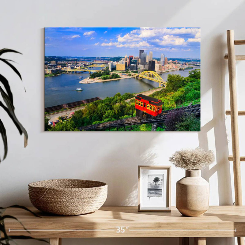 Vue de Nicci de Pittsburgh, H 16 po x l 24 po