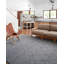 Tapis gris en laine noué à la main Isidore-966581245
