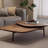 Minimalist irregular-shaped coffee table-101946923