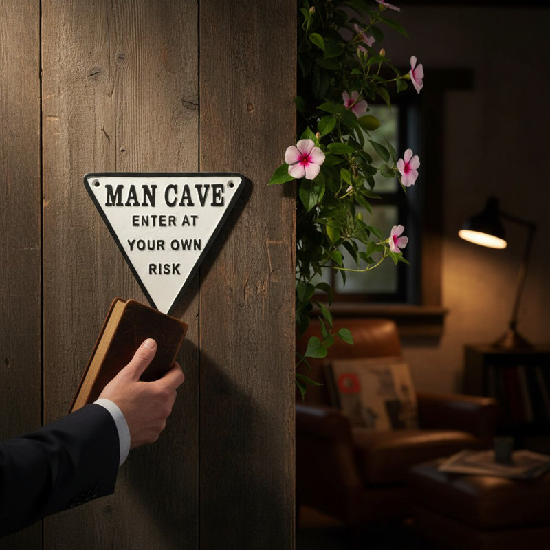 Eilers Cast Iron Man Cave Wall Sign