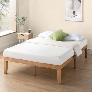 Kizer Contemporary Solid Wood Platform Bed
