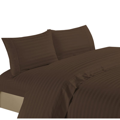 Egyptian Cotton Striped Sheet Set