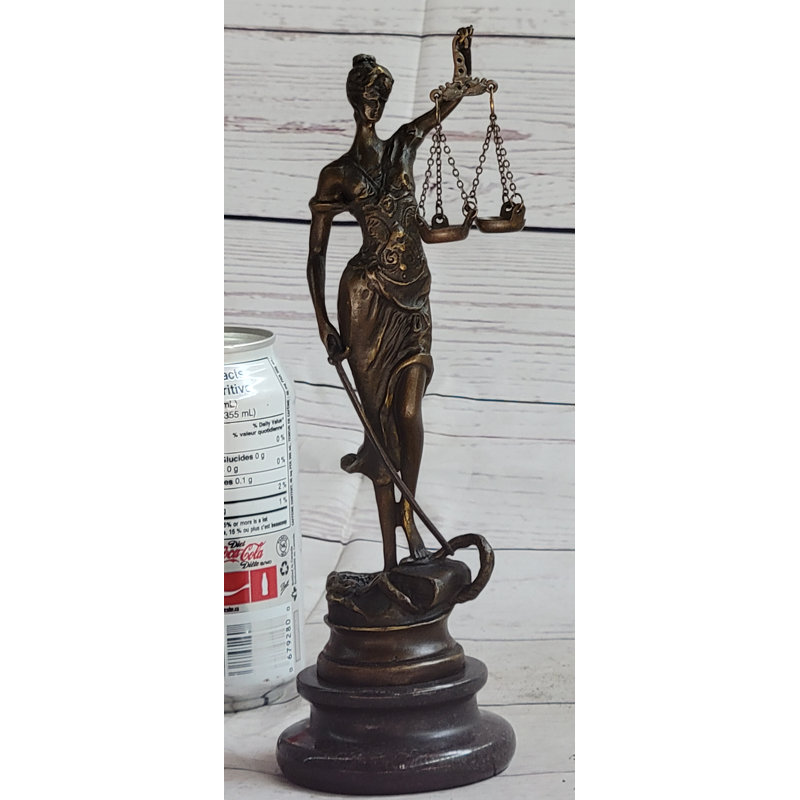 Véritable statue en bronze de la femme